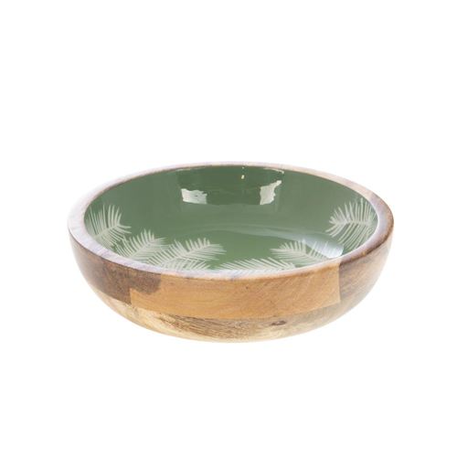 Non Communiqué Vert Coupe Sylvestre 22 Cm - Amadeus - Bois De Manguier