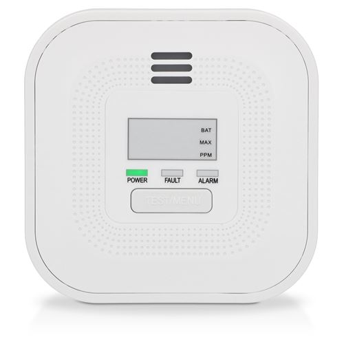 Alecto COA4010 Carbon monoxide Alarm with 10 year Sensor Runtime | LED Indication | EN50291-1:20180 | White