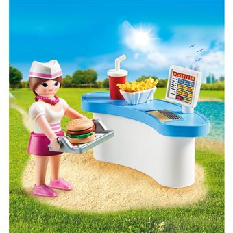 Playmobil Œuf de Pâques 70084 Serveuse avec comptoir