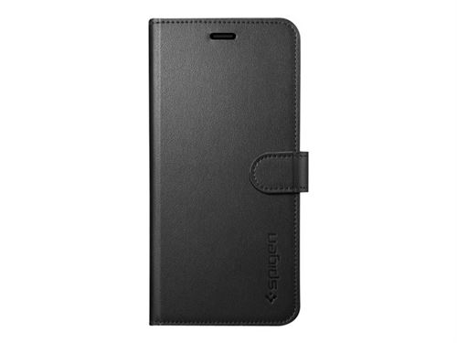 Etui folio Galaxy S9 Plus Spigen Wallet S noir