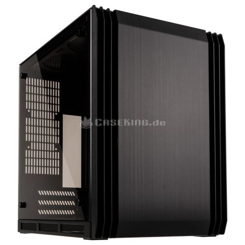 LIAN LI PC-Q39GWX boîtier Mini-ITX verre trempé - noir