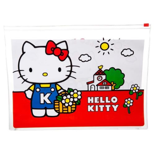 Portefeuille zippé Hello Kitty de la Collection Vintage