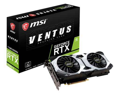 Msi Vga 11gb Rtx2080ti Ventus 11g 3xdp/hdmi