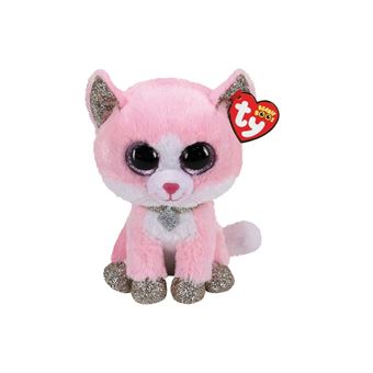 Peluche Ty Beanie Boo's Small Fiona le Chat