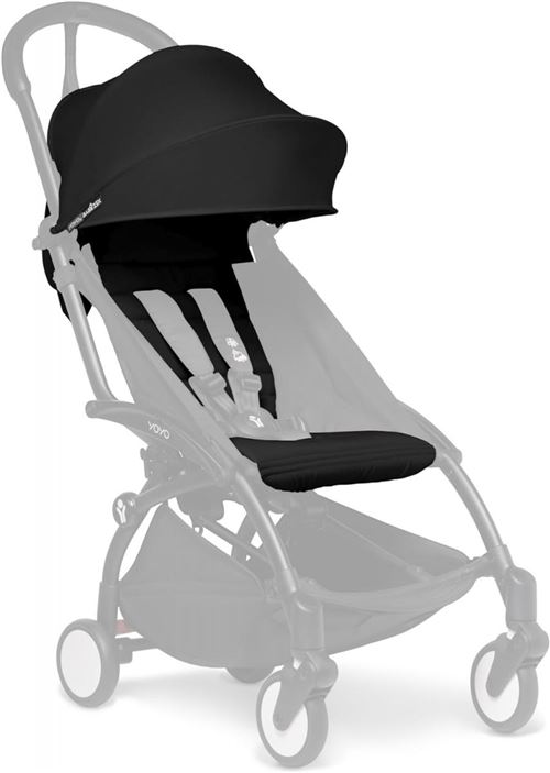 Babyzen - Pack couleur 6+ Noir pour poussette YOYO+