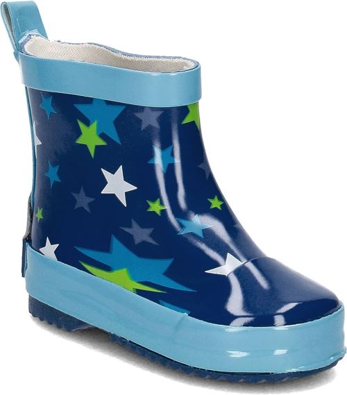 Playshoes bottes de pluie courtes étoiles bleu