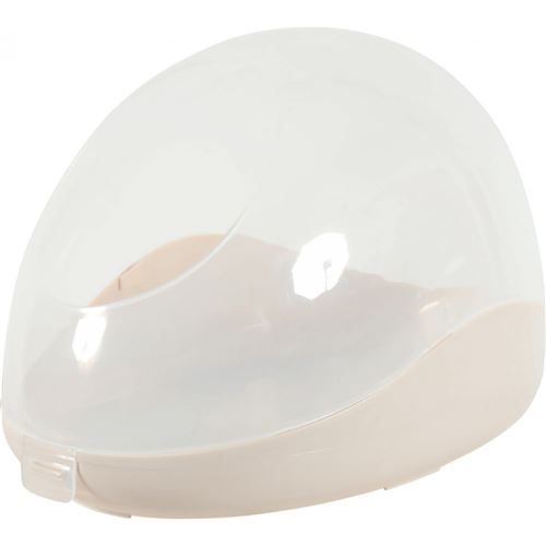 Maison de toilette pour chinchillas. 19 x 28 x hauteur 19 cm. couleur beige - zolux - ZO-206554