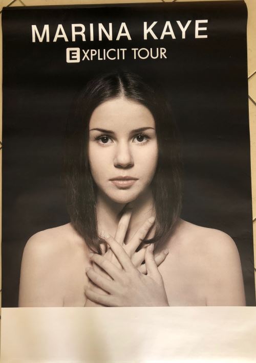 Marina KAYE - Explicit Tour - AFFICHE