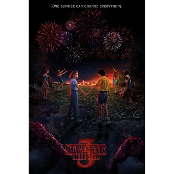 Stranger Things - One Summer - AFFICHE - 1