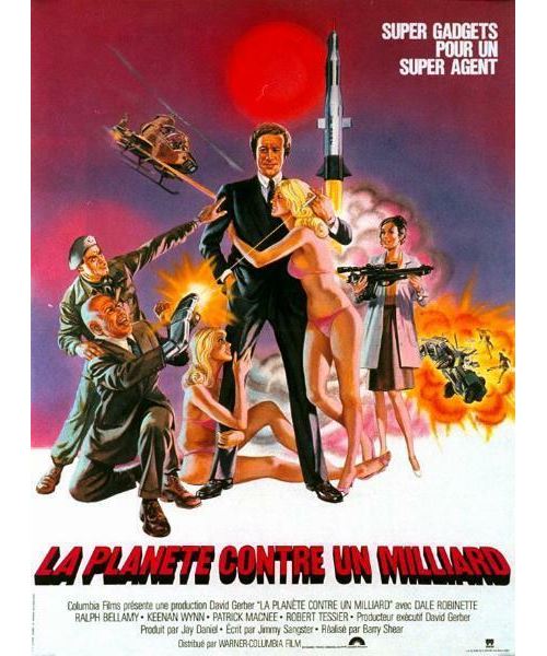 LA PLANETE CONTRE UN MILLIARD - 1979 - Dale ROBINETTE, Keenan WYNN - AFFICHE