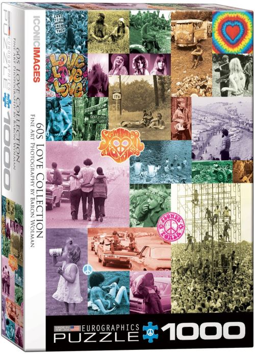 Eurographics 6000–2 395,2 cm 60 's Love Collection Puzzle (Lot de 1000)