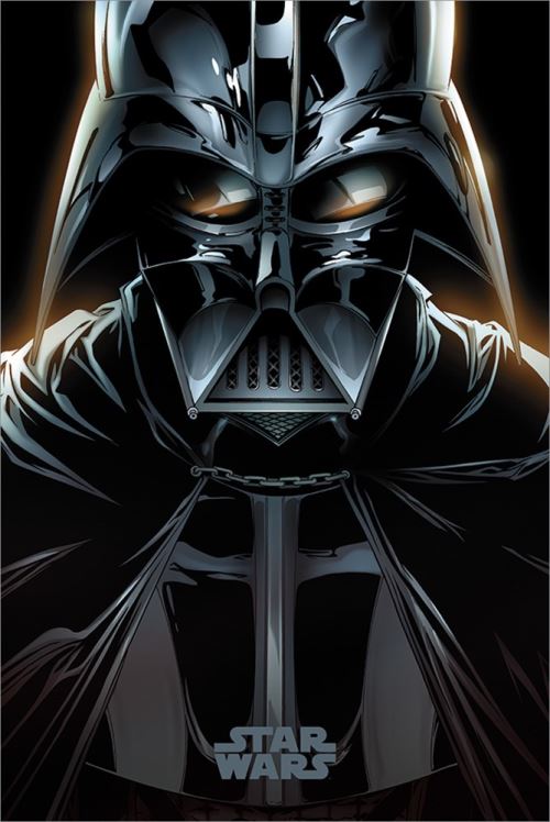 STAR WARS Pyramid International  - Poster 61X91 - Vader Comic- - Poste