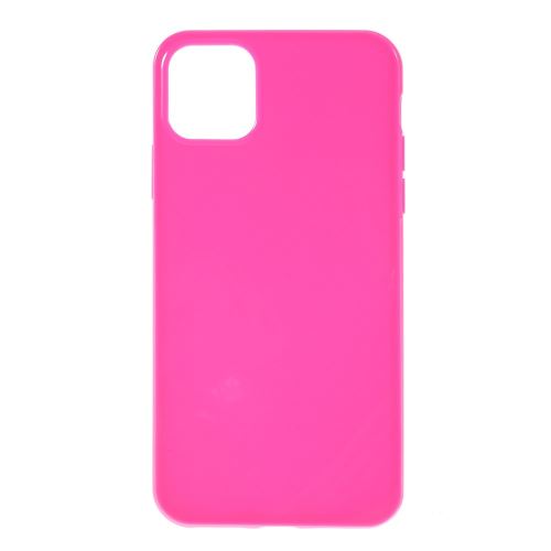 Coque en TPU couleur unie rose pour Apple iPhone XR 6.1 pouces (2019)