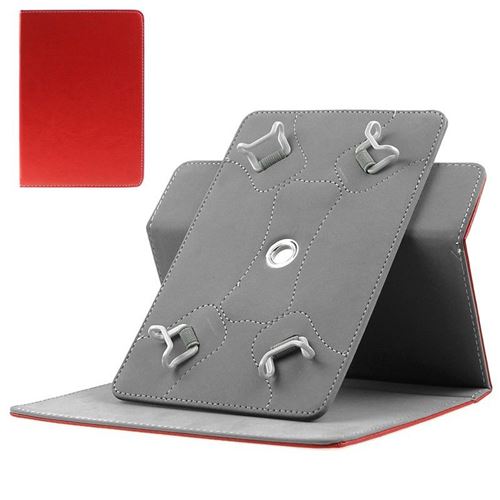 Yonis Rouge Housse Pour Tablette En Similicuir - 7 Pouces - Image 2