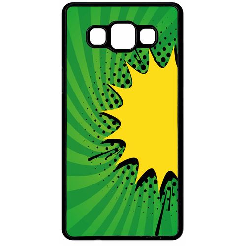 Coque Samsung Galaxy A5 Modele 2015 Fond Comics Vert