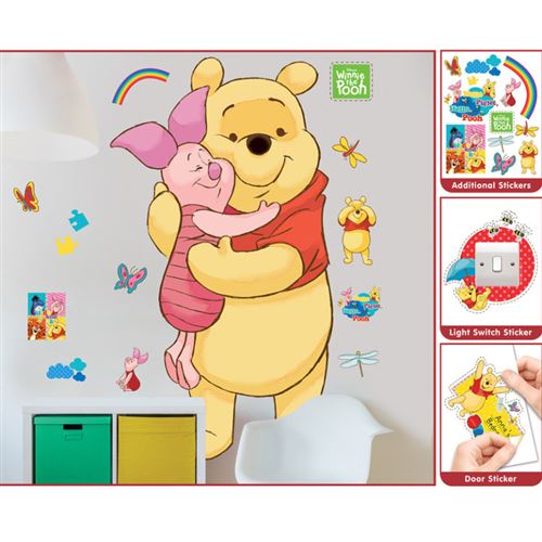 Sticker géant Winnie l'Ourson Disney