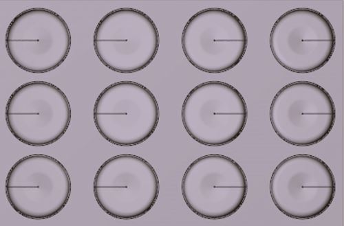 Toile de cuisson fibermae 12 bagels