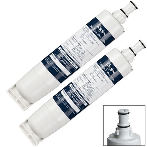 Lot De 2 Cartouches Filtres A Eau Sbs002 Réfrigérateur, Congélateur Sbs002X2 Whirlpool - 101545