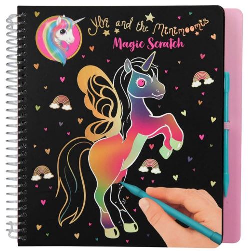 Ylvi & the Minimoomis scratchbook Magic girls 20 cm noir