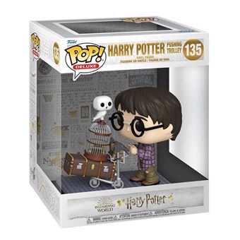 Figurine Funko Pop Deluxe Harry Potter Anniversary Harry Pushing Trolley