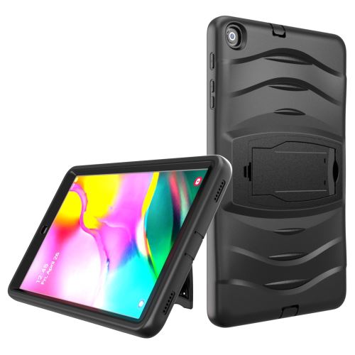 Générique Noir Coque En Tpu + Silicone Résistant Aux Chocs Avec Béquille Et Fente Pour Stylet Pour Votre Samsung Galaxy Tab A 10.1 (2019) Sm-T510 (Wi-Fi)/Sm-T515 (Lte) - Image 1