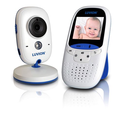 Luvion Easy Easy – Babyphone à Vidéo Numérique avec écran couleur 2  , Commande vocale et Fonction interphone
