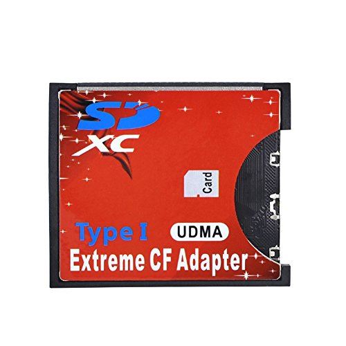 Rgbs SD SDHC SDXC à haute vitesse Extreme Compact Flash CF Type I UDMA mémoire adaptateur de carte prise en charge 16/32/64/128 Go