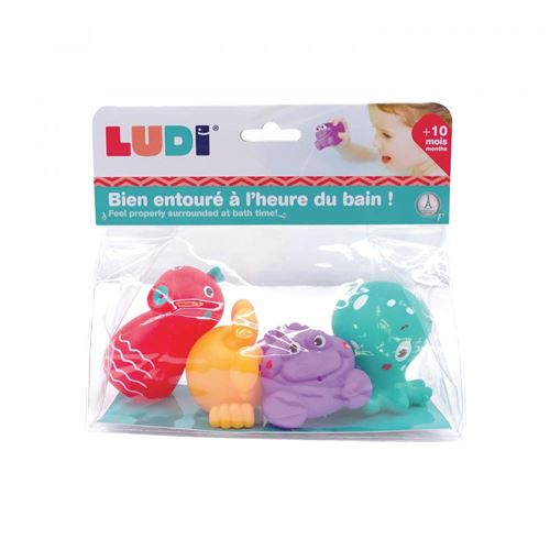 Jouets de bain aspergeurs océan - ludimousse