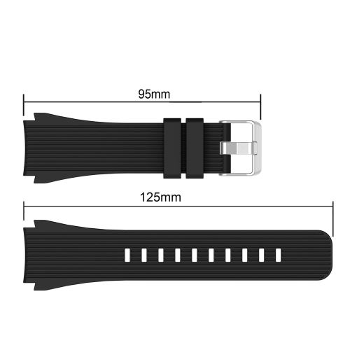 Silicone souple du bracelet montre bracelet de rechange bande pour