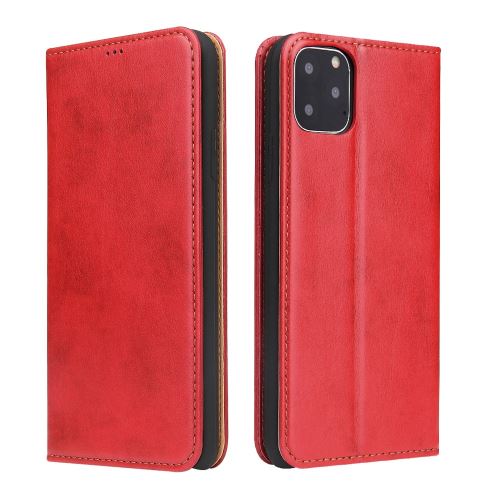 Etui en PU retourner avec support rouge pour votre Apple iPhone XR (2019) 6.1 pouces