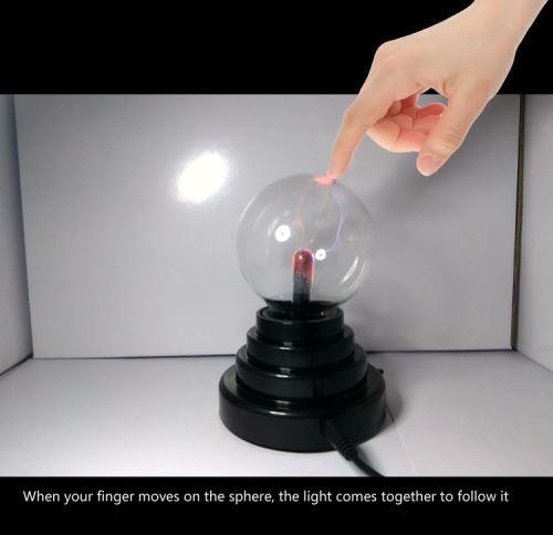 INN® Balle statique à induction 8 pouces Lightning Magic Ball Boule de –