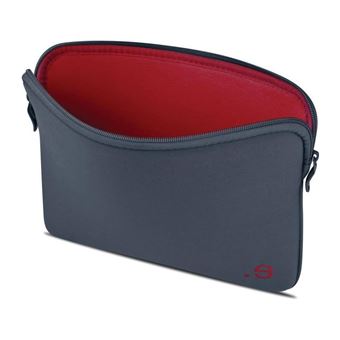 Housse pour ordinateur portable 13,3" Be.ez LA robe Gris et Bordeaux