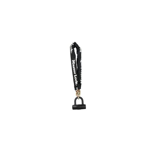 Master lock chaine mini u cadenas en acier cment noir 90 cm