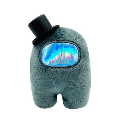 Peluche Among Us Astronaute Merch Crewmate 10cm Gris W25