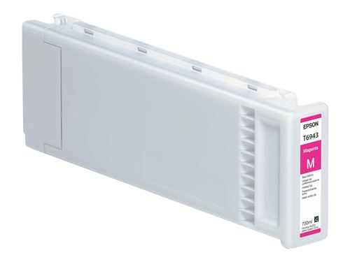 Epson T694300 - 700 ml - magenta - original - cartouche d'encre - pour SureColor SC-T3000, SC-T3200, SC-T5000, SC-T5200, SC-T7000, SC-T7200, T3270, T5270, T7270