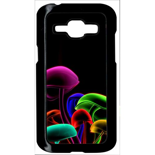 Coque Champignon 3d Illuminés Compatible Samsung Galaxy J1 Transparent