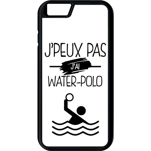 Coque apple iphone 6 j peux pas j ai water polo 1