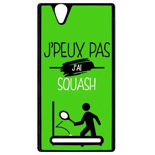 Coque sony xperia t2 j peux pas j ai squash 4