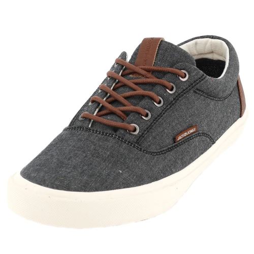 Chaussures basses toile Jack and jones Vision class chambray ant Gris taille : 43 réf : 17439