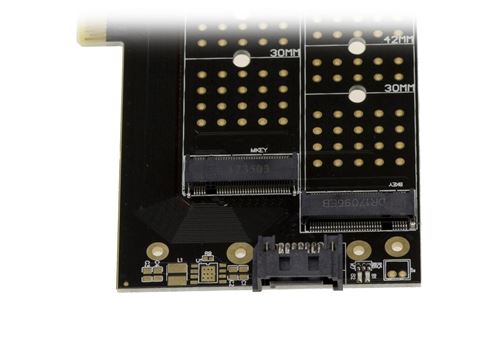 KALEA-INFORMATIQUE Carte contrôleur PCI Express PCIe 3.0 pour SSD M.2  Compatible NVMe et AHCI