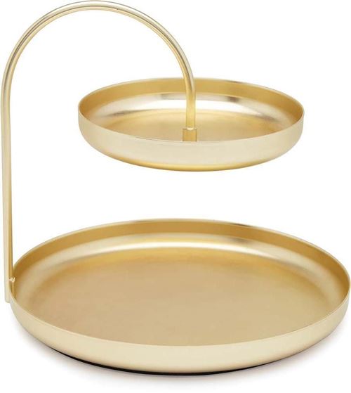 Umbra - Vide poche design en métal Doré