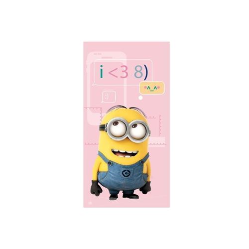 Minions TÉLÉPHONE SERVIETTE 70 X 140 CM