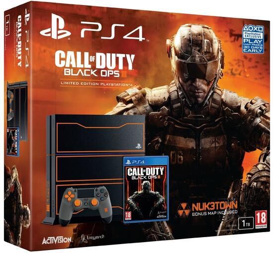 Call Of Duty Black Ops III Hardened Edition PS4 - Version PAL FR Complète, Bon état