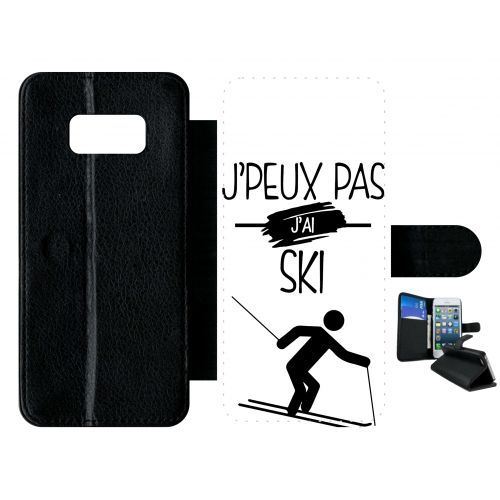 Etui à rabat samsung galaxy s8 j peux pas j ai ski 1