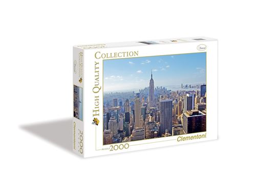 Clementoni New York 2000 pièces de puzzle Panorama État correct -  reconditionné disponible sur Fnac