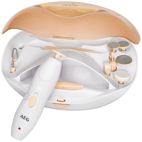 AEG Ensemble d'entretien de manucure et pédicure MPS 5693 Blanc