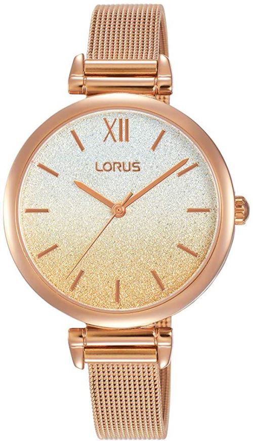 Lorus Femme Analogique Quartz Montre avec Bracelet en Métal RG232QX9