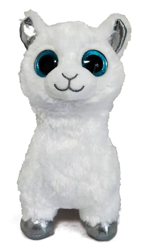 Peluche Assise Lama - 25 cm