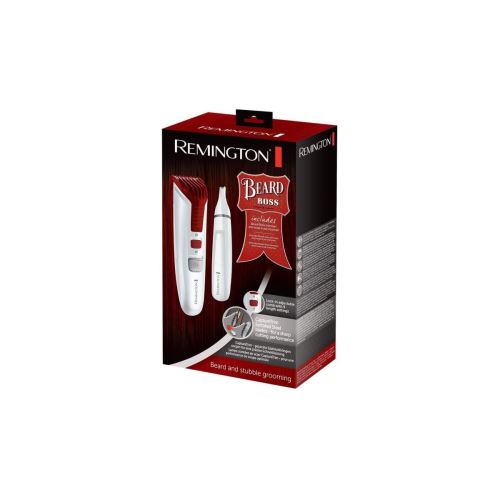 Remington Beard Boss MB4122 Limited Edition Gift Set - tondeuse - met neus- en oorknipper