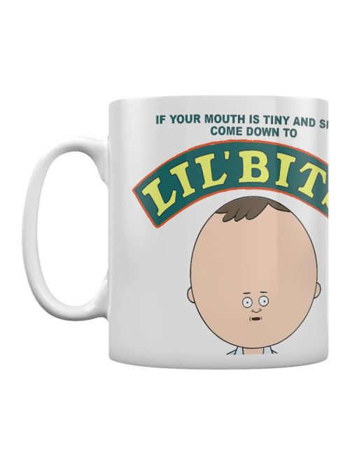Rick and Morty Tasse Lil Bits blanc
